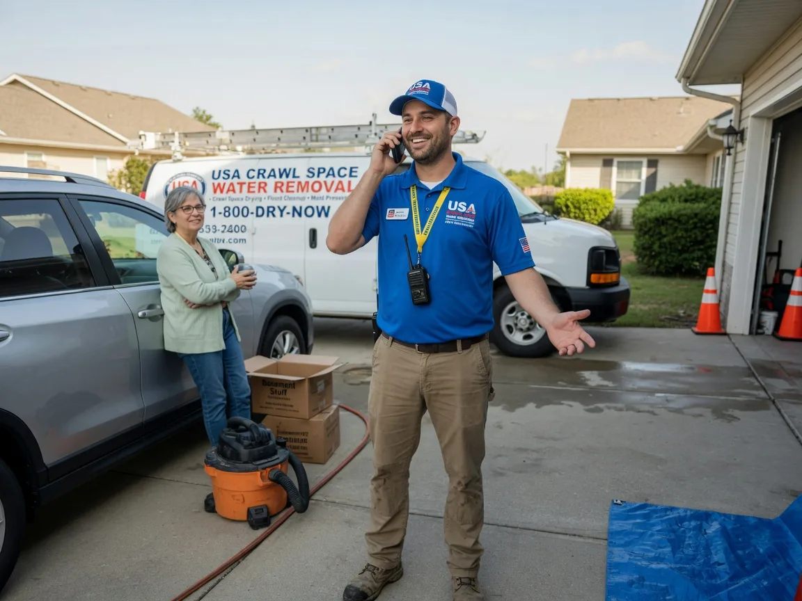 Crawl Space Water Removal Guilford, IN FAQs